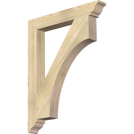Ekena Millwork Westlake Traditional Rough Sawn Bracket, Douglas Fir, 4"W x 30"D x 38"H BKT04X30X38WTL01RDF